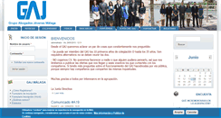 Desktop Screenshot of gajmalaga.com